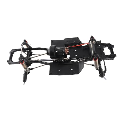 HUIOP Chassis Frame, 313mm Wheelbase Chassis Frame for 1/10 AXIAL SCX10 II 90046 90047 RC Crawler Climbing Car DIY