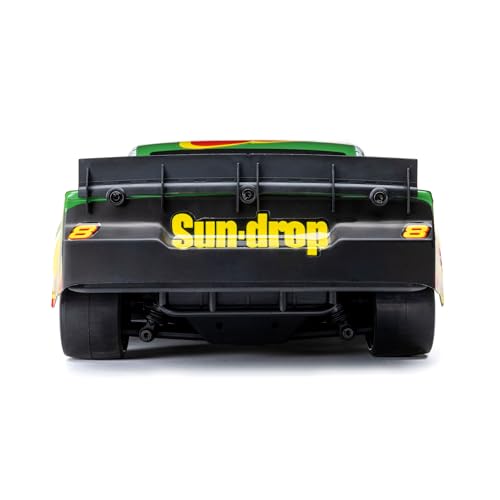 Losi 1/12 RC Racecar Dale Earnhardt Jr. No. 8 2025 Sun Drop Chevrolet ZL1 2S AWD On-Road (Battery & Charger Included), Green, LOS-3104T1 - color: Red