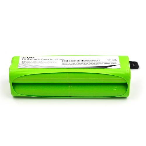 Coonyard (2-Pack) 9.6V 2000mAh NiMH Battery for Futaba 8UA 8UH 6YF 6NPK 7C | Fits Futaba 6DA, 7NFK and Square NT8S600B; 8-AA square battery pack with Hi-tec connector for compatible RC radio systems.