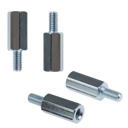 Kado M4x14mm Hex Stainless Steel Standoff Spacer Screw Nut Bolt Set 64pcs | Wall Mount Spacer Adapter for Desktop/Portable Monitor, Motherboard Prototyping Accessories for PCB, Computer & Circuit Board - style: 64-Pack
