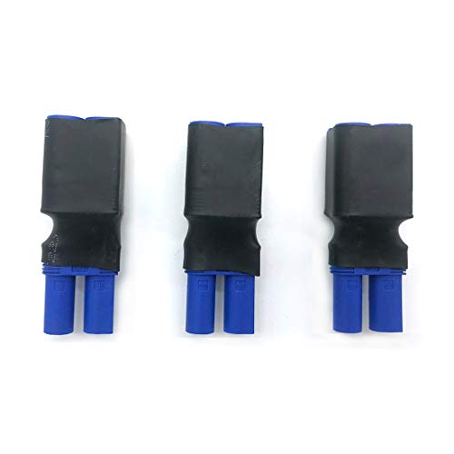 3pcs EC5 Parallel RC Lipo Battery Connector Adapter for RC Quadcopter Multirotor - style: EC5 Parallel Connector
