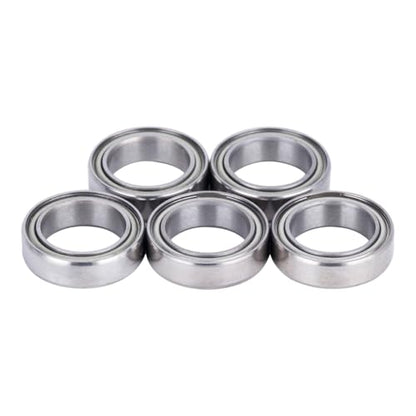 21pcs RC Bearing Kit Alloy Steel Ball Bearing Set High-Speed Sealed Bearing Set Compatible with 1/10 Traxxas Slash 4X4 4WD VXL Upgrade Parts DIY