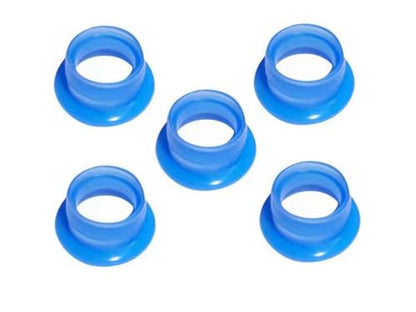 1/10 Scale RC Off/on Road Car Engine Motor .12 15 .18 20 Rear Exhaust Pipe Manifold Gasket Seal Tubing Joint Adapter Silicone Gasket 5pcs/Bag Blue FC Power OS SH GO HSP VX
