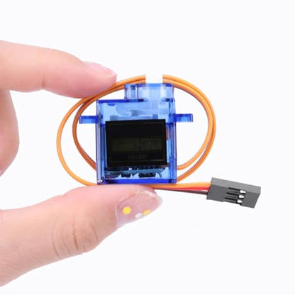 4Pcs SG90 9g Micro Servos Motor Kit for Arduino Projects,RC Car Robot Helicopter Airplane Controls Boat, Mini Servo Applications - color: 4 PCS