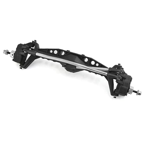 Rc Car Axle Metal Front Rear Axle Assembly Set for 1/10 Crawler Model Climbing Car Upgrades Steel Bearing Transmission Parts Suitable for Repair DIY