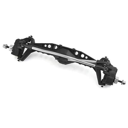 Rc Car Axle Metal Front Rear Axle Assembly Set for 1/10 Crawler Model Climbing Car Upgrades Steel Bearing Transmission Parts Suitable for Repair DIY