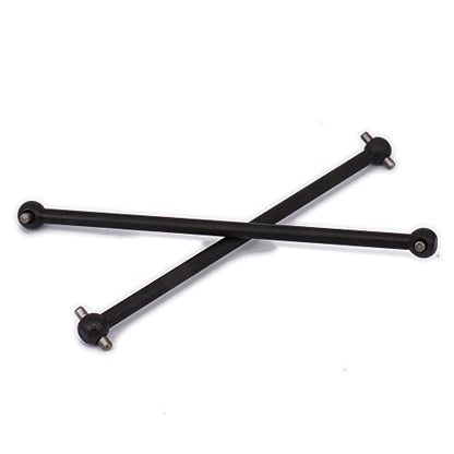 Steel Metal RC Car Drive Shaft Dogbone Overall Length 87mm for 1/10 RC Hobby Model Car hsp Wltoy Redcat 4PCS/Set - size: 87mm