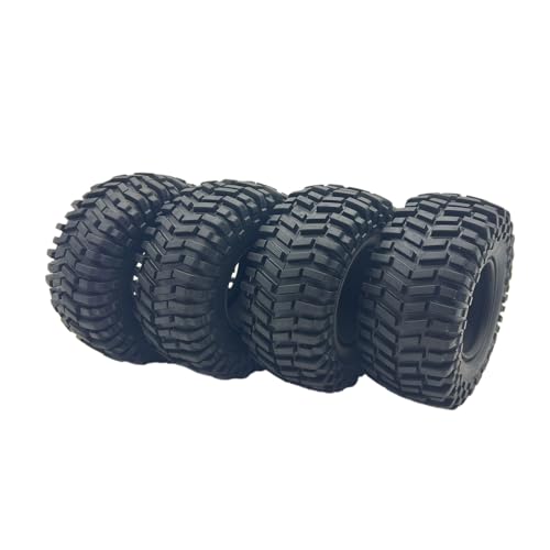 2.2 Crawler Tires with Foam Inserts for TRX4 Axial SCX10 III/II Wraith Redcat Gen 8 Vanquish VS4-10/H10/F10 RC4WD HPI 1/10 RC Rock Crawlers Trail Trucks RC Climbing Tyres, Soft & High Traction - size: 2.2 rc crawler tires