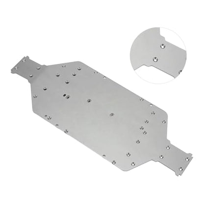 Aluminum Alloy CNC Chassis Plate for ZD Racing 10 7507 1/10 RC Car — Durable Chassis Armor for Performance and Appearance