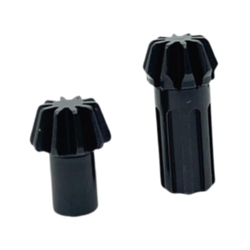 DYNWAVE 2 Pieces RC Car Bevel Gear Differential Gear Driving Gear Planetary Gear Set Hardened Carbon Steel Efficient Design Suitable for Maintenance