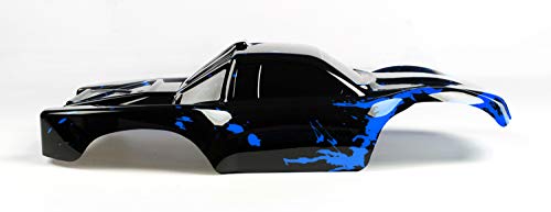 SummitLink Custom Body Muddy Blue Over Black Compatible for 1/10 Scale RC Car or Truck (Truck not Included) SS-BB-02