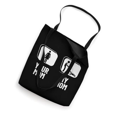 Remote Control Racing Your Mom My Mom Daughter Funny RC Cars Tote Bag