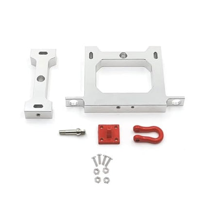 RC Bumper for B14 B24 B16 B36 C14 C24 1/16 rc Car Truck Accessories Metal Beam and Rear Bumper with Tow Hook Upgrade Parts