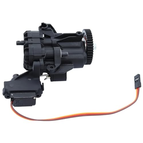 2 Speed Transmission Gearbox with Internal Gears and Servo for 1/10 RC for Crawler TRX4 TRX6 Upgrade Parts