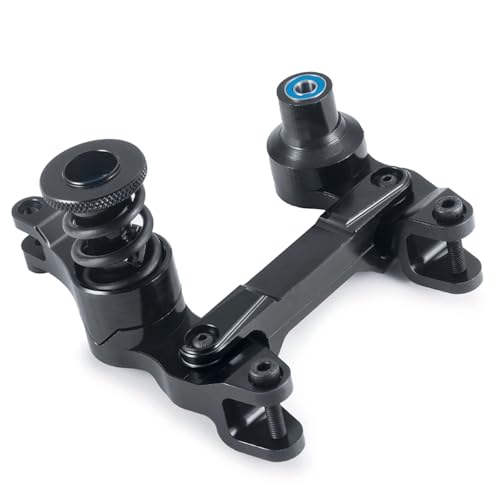 RC Car Parts for X-Maxx 1/5 RC Car Monster Truck Upgrade Parts Metal Steering Assembly Bellcranks Support Servo Saver for Spring Bearings