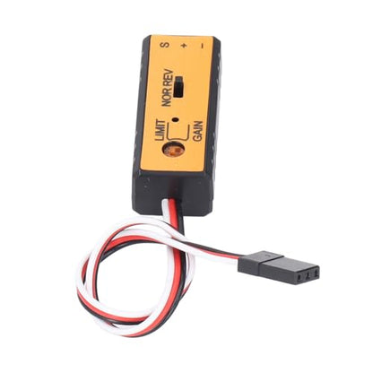 Dual Axes RC Car Gyroscope for Drift Drive Control - 4-6V Mini Gyroscope Module for RC Cars and Boats - ABS Construction for Radio Controlled Vehicle Repair and Model
