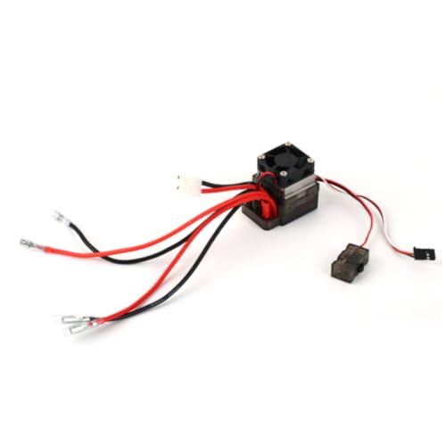 GANAZONO 320a Brushed Esc Electronic Controller 7.2-16v High Voltage Rc Car/Boat Cooling Fan Brake