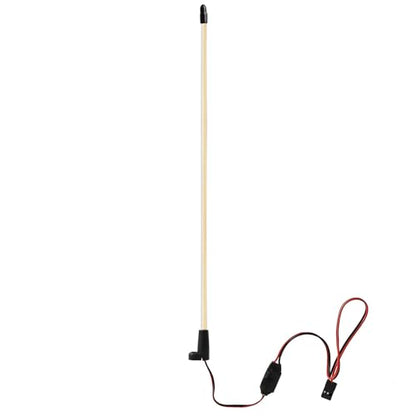 Flexible LED RC Antenna Light, Cuttable RC Antenna Tube with LED Strip Whip Lights, Easy Plug-and-Play, Illuminated RC Glow Antenna for RC Cars Boats Night Racing, Ice Blue - color: Ice Blue