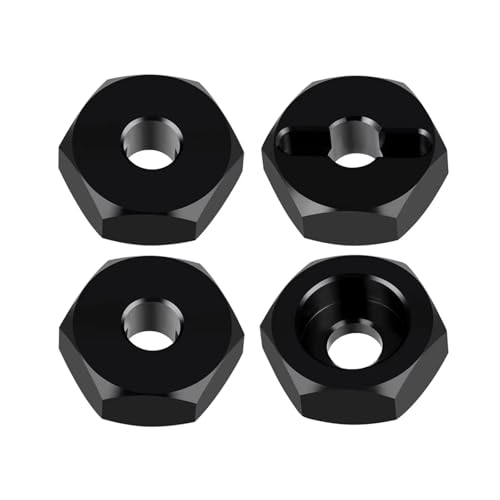 RC Parts For Losi For Mini JRX2 1/16 4Pcs Aluminum Alloy 12mm Hex Wheel Hub Adapters Bearing RC For Buggy Truck Model Parts