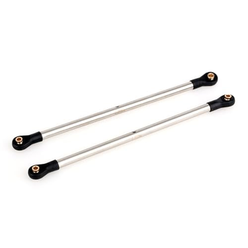 LCX Racing 1/10th RC Crawler Car Stainless Steel Rear Upper Link Set for Losi 1/10 F100 Rey 2.0 4x4, Upgrades Parts Accessories