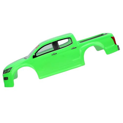 1/10 RC Truck Body Shell Exquisite Craftsmanship with Clear Patterns for Enhancing Fun and Personal Style in PVC (Green) - color: Green