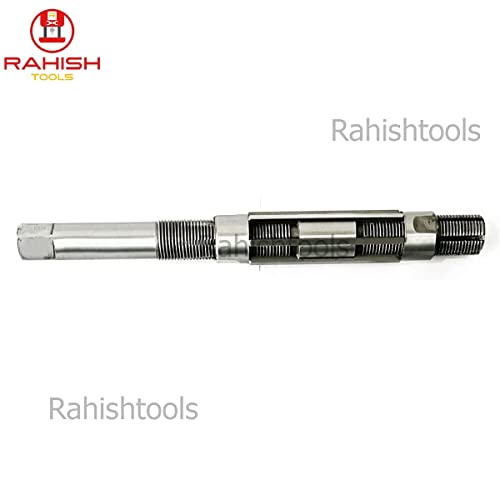 Adjustable Hand Reamer H1-H10 for Metal & Wood Repairs, 3/8" to 15/16" | Carbon Steel Construction, Straight Flutes, 9.52-23.81mm Capacity, Expandable Blades, Bore Sizing, Hole Finishing Tool - size: H1 to H10 - 10Pcs
