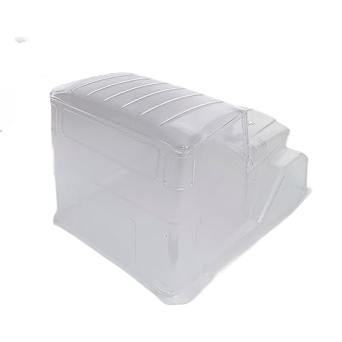 1/10 Scale RC Crawler Car Transparent Clear Lexan Body Shell Truck Head (Cab C)