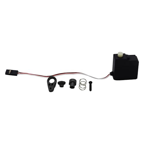 Blomiky 3 Wire 16701 Servo and 16702 Servo Saver Assembly Acessories Suitable for MJX Hyper Go 1/16 Scales Remote Control Trucks/ 16700 H16 Servo Set