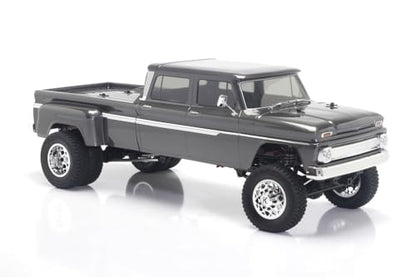 Helidirect CEN Racing Sicario 1/10 RTR 4WD Custom Dually RC Truck DL-Series - Remote Control Car for Adults, Waterproof and All Terrain Capabilities - 1/10 Scale RTR (Grey Titanium) - color: Grey Titanium