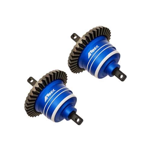 Alum 2PCS Front Rear Differential Diff Gear for 1/10 Slash 4x4 Hoss Stampede 4X4 Rustler F-150 4WD VXL Series Upgrades Part