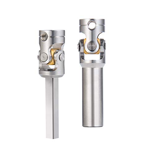 RC-Hub 1Pcs Metal RC Driveshafts for 1:14 Tamiya Trailer Tractor Truck | 45-50/47-57/55-67/60-80/70-90/110-260mm Drive Shaf,RC Car Upgrade Parts - size: 55-67mm