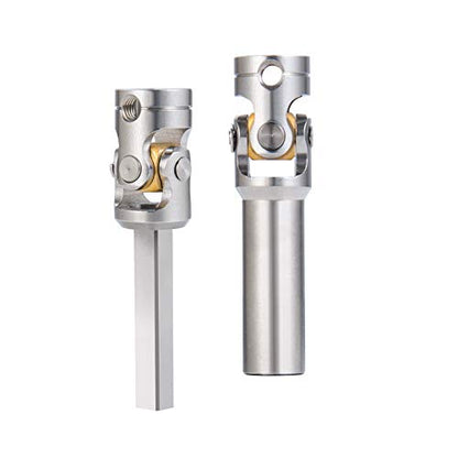 RC-Hub 1Pcs Metal RC Driveshafts for 1:14 Tamiya Trailer Tractor Truck | 45-50/47-57/55-67/60-80/70-90/110-260mm Drive Shaf,RC Car Upgrade Parts - size: 55-67mm