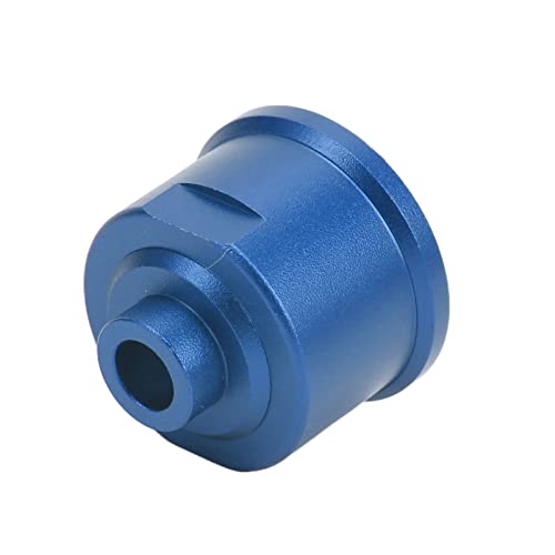HUIOP Differential Case Made of Aluminum Alloy, Sturdy and Precise for Slash 4X4 RC Cars, Smooth Ride Lower Revs Higher Torsion, Easy to Install, RC Car Part (Dark Blue) - color: Dark Blue