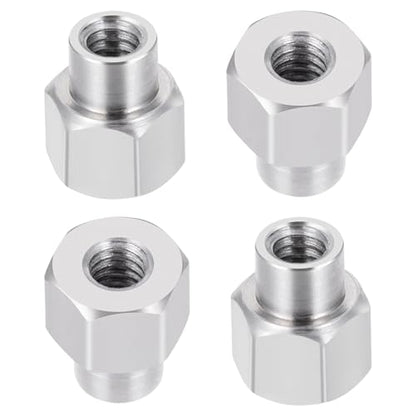 12Pcs 2/3/5mm Long Wheel Nuts M2 | For Axial AX24 SCX24 1/24, RC Crawler Car, Upgrade Parts