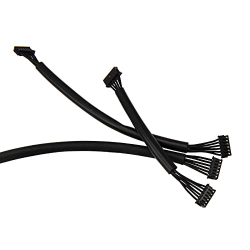 3Pcs Vgoohobby 80/120/200mm Sensor Harness Cable Sensing Adapter Compatible with RC Hobbywing Xerun Series Sensored BL Motor ESC