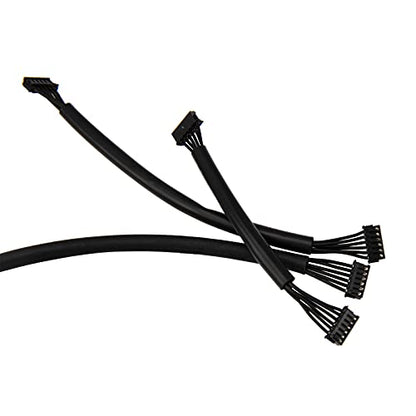 3Pcs Vgoohobby 80/120/200mm Sensor Harness Cable Sensing Adapter Compatible with RC Hobbywing Xerun Series Sensored BL Motor ESC