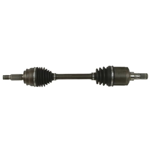 Detroit Axle - Front Left Steering Knuckle and Wheel Hub Bearing CV Axle | Shaft Assembly Replacement for Rear Drum 2007-2011 Dodge Caliber - 2pc Set - size: 2UX47814/Pair