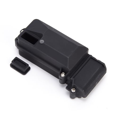 Tbest Waterproof RC Receiver Box, Sealed Dustproof Aluminum Enclosure RC Crawler Protection for RC Car Enthusiasts Off-Road Adventures Outdoor Hobbyists