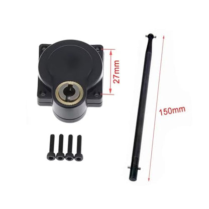 RC Electric Power Starter E-Start Backplate Nitro Engine Back Cover 11011 & 11003 Drill Starter Wand Power Starter Shaft Rod Pin End Kit for 1/8 1/10 Car HSP Vertex 16 18 21 Cxp Roto 70111
