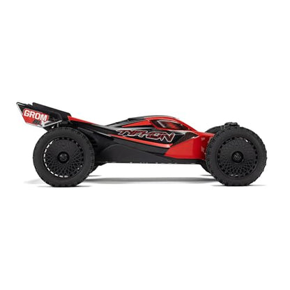 ARRMA Typhon GROM 4X4 223S BLX Brushless RC Buggy, RTR, Red | Small Scale, DSC, Battery & Charger Included, ARA2306ST1 - color: Red