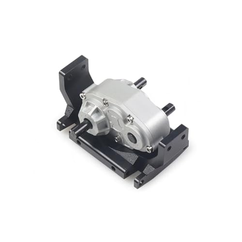 RC Car Gearbox, for SCX10 D90 1/10 RC Car Metal Transfer Case Gearbox with 72MM Mount Plate Replacement RC Car Gearbox Upgrade Part for SCX10 D90 1/10 RC Crawler Car Accessories