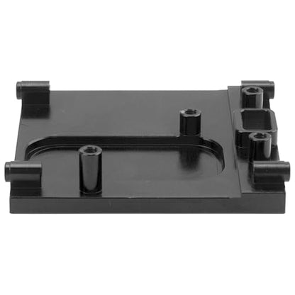 Metal Motor Mount Holder Bracket Fixed Seat Compatible with 2024 New MN99S MN98 V2 Version 1/12 RC Car (Black) - color: Black