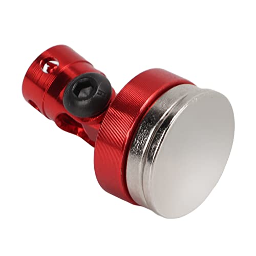 Keenso Light Aluminum Alloy RC Magnetic Body Post Set, Improve The Appearance of Your RC Car, 4 Pieces of RC Body for 1/8 1/10 Fans of Remote Control Vehicles (#1) - color: Red