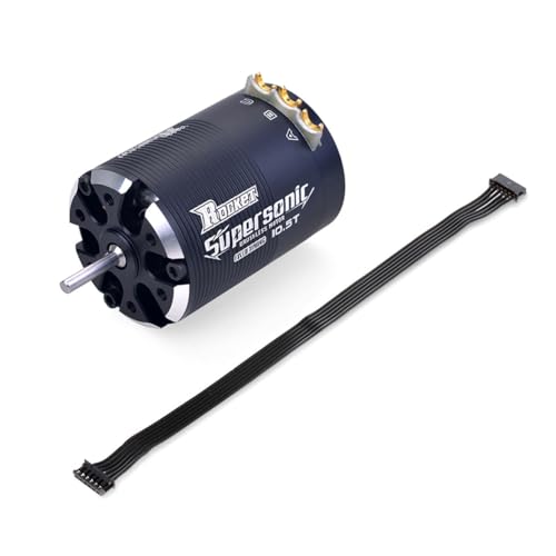 Rocket Supersonic 540 4.5T/5.5T/6.5T/8.5T/10.5T/13.5T/17.5T/21.5T Sensored Brushless Motor for 1/10 RC Racing Car (13.5T SPEC)