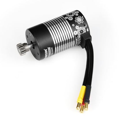 Hosim 3660 3100KV Brushless Motor 1/8 RC Car High Speed Waterproof Motor MSDJ-3660/X25-DJ36 for X27, Most of 1:8 Scale RC Truck Update Parts