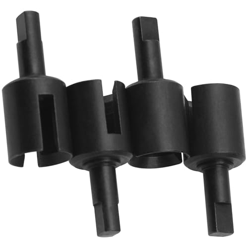 Steel RC Drive Shaft Dogbone Diff Joint Wheel Stub Axle Compatible with Tamiya TT01 TT02 RC Car