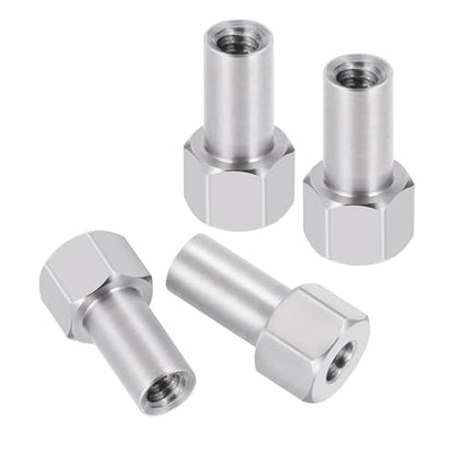 12Pcs 2/3/5mm Long Wheel Nuts M2 | For Axial AX24 SCX24 1/24, RC Crawler Car, Upgrade Parts