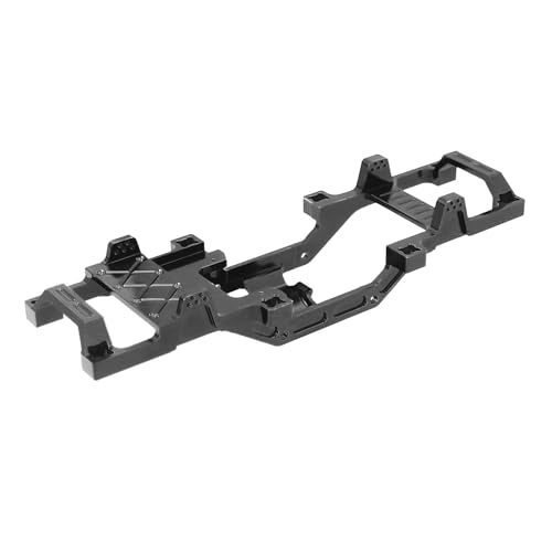 Full Metal Chassis Frame for FMS 1/24 Power Wagon FCX24 RC Crawler Car Model Upgrade Part (Black) - color: Black