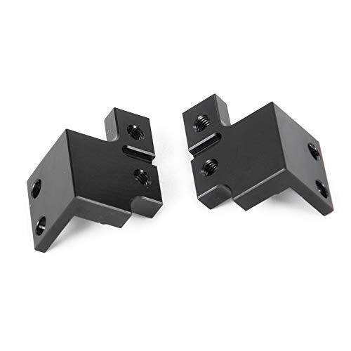 QUE-T 1 Pair Metal Front Servo Base Mount for 1/10 RC Axial Scx10II 90046