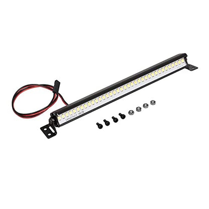 Barra de luz LED de techo de Metal Rock Crawler, accesorios de repuesto para 1/10 RTX4 D90 SCX10 ii GEN8 RC Crawler|Parts & Accessories| -